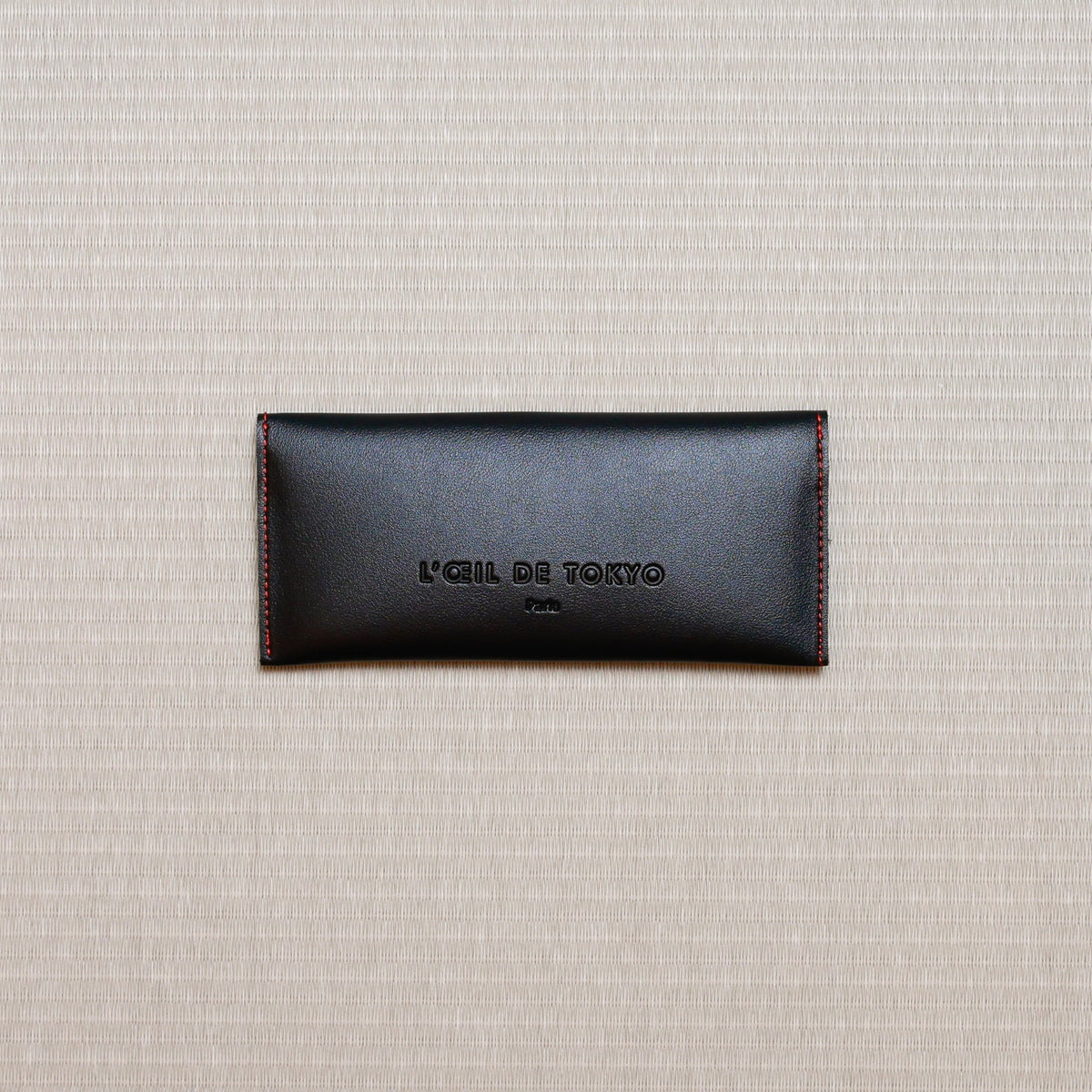 Black glasses case