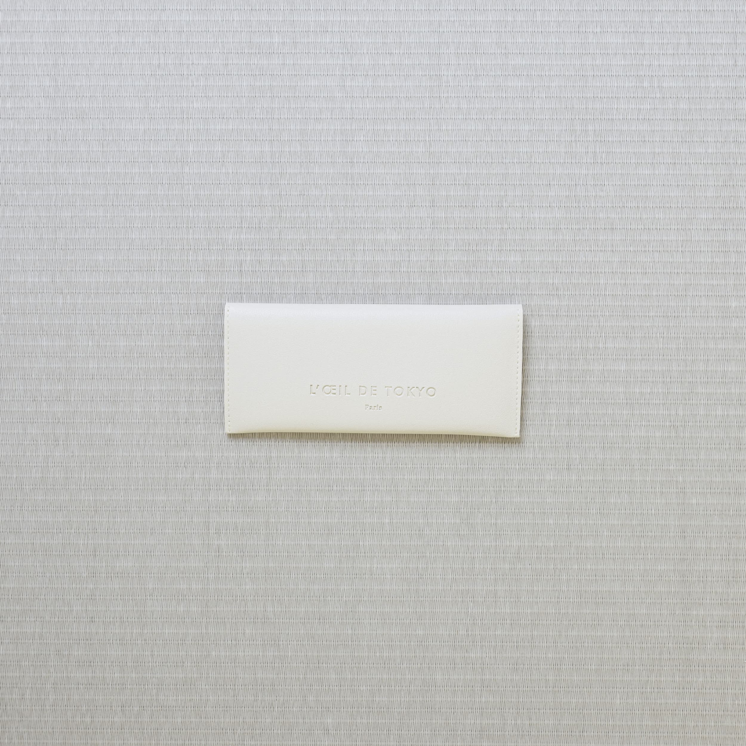 Cream glasses case