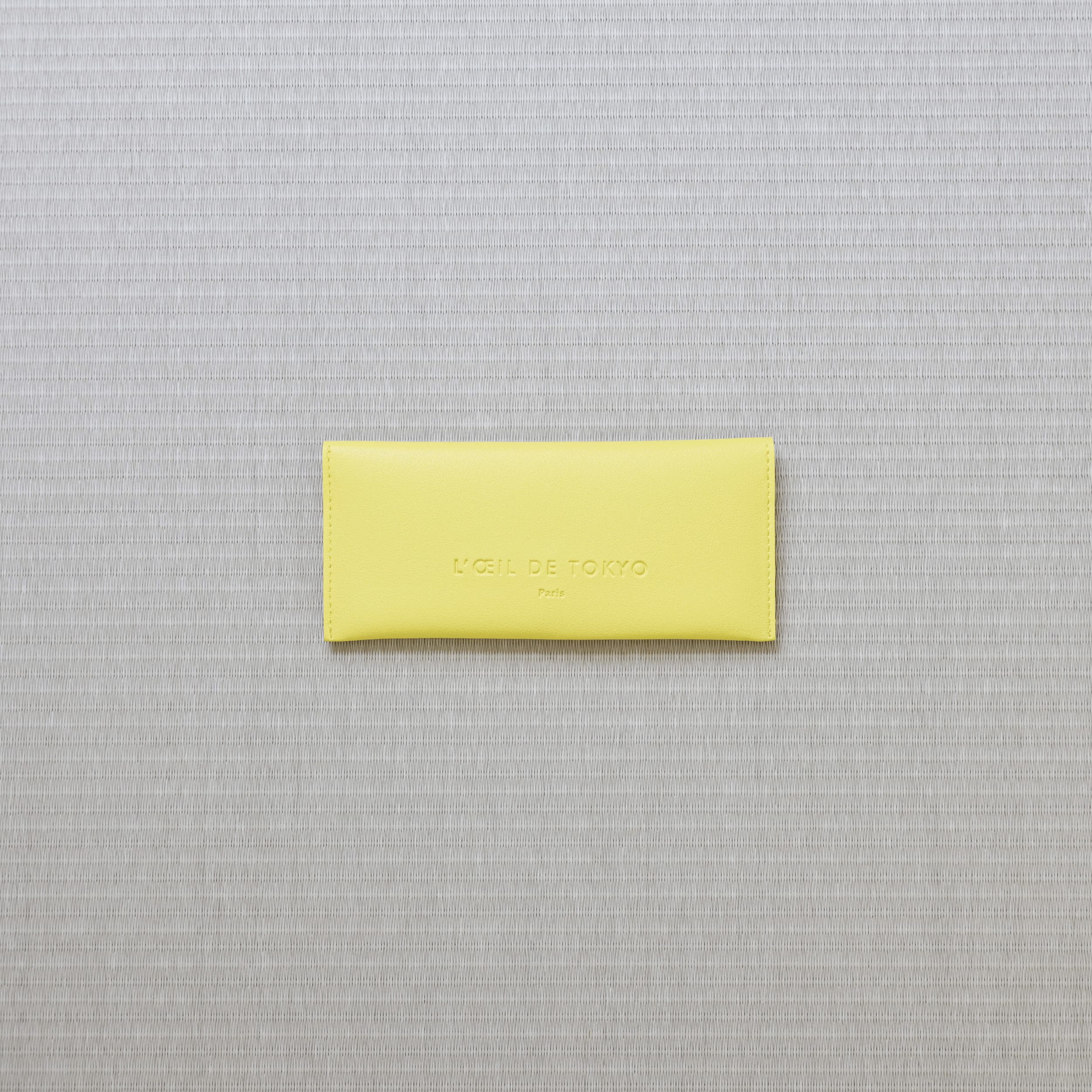 Étui à lunettes Jaune
