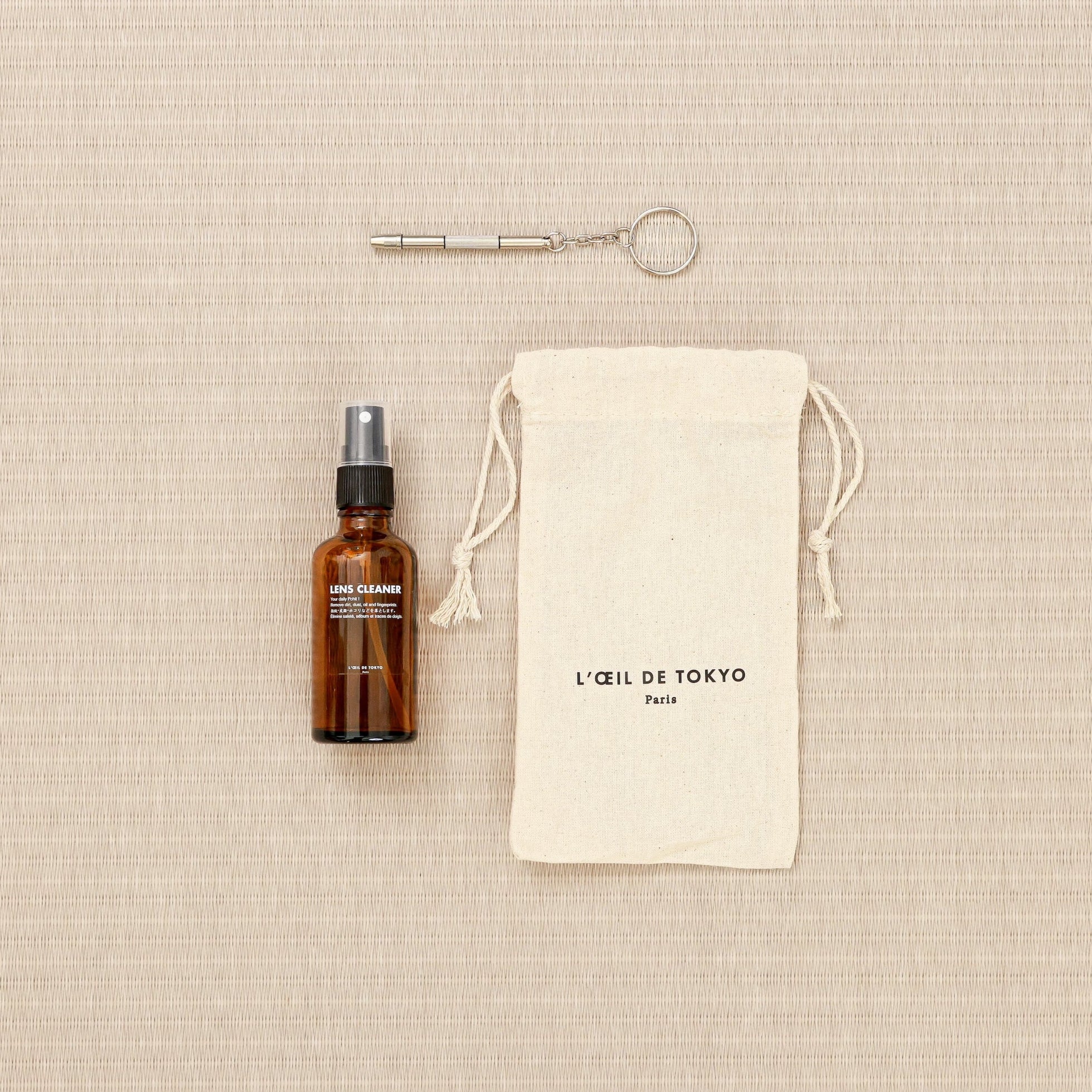 Kit d’entretien verres et montures