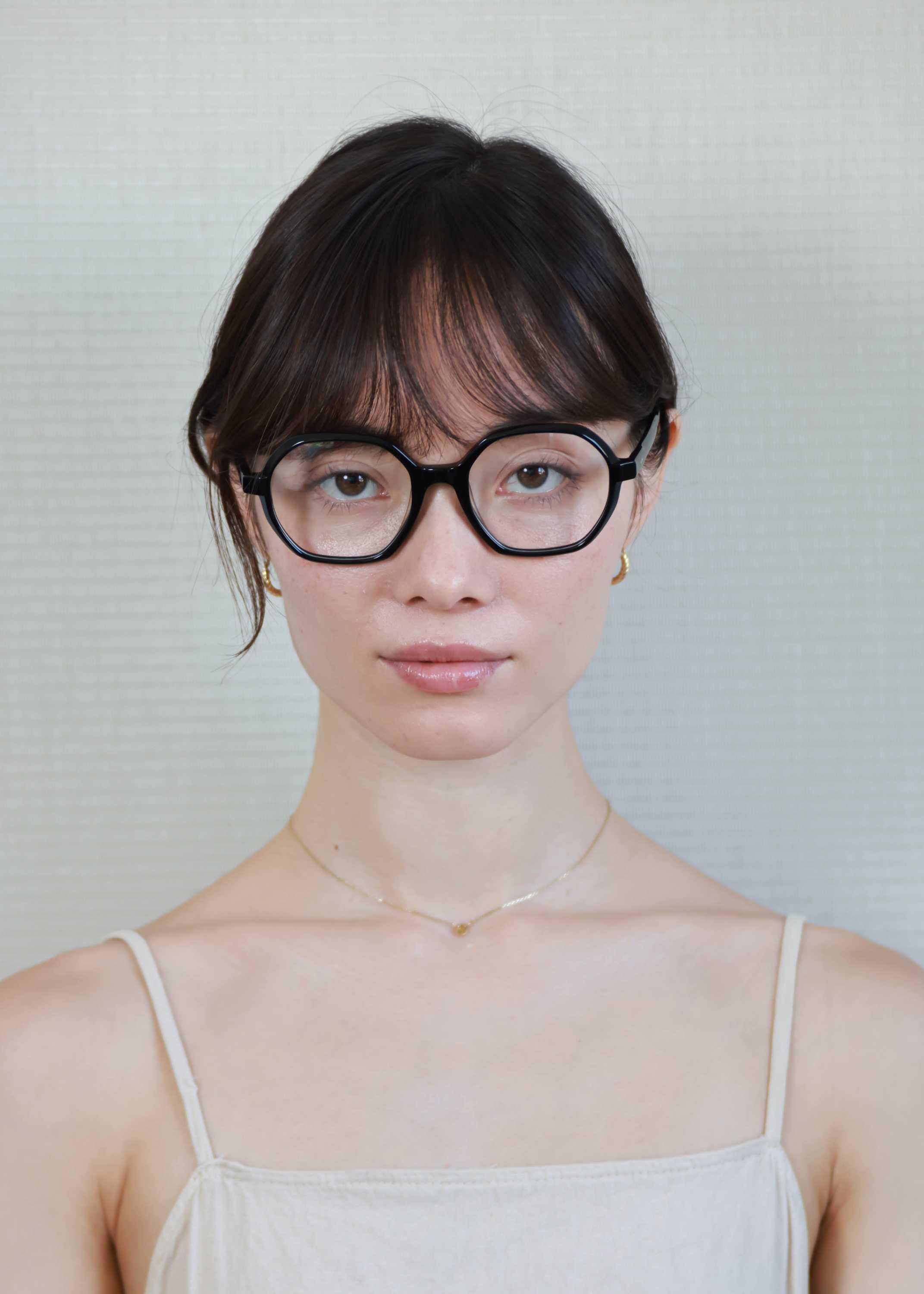 L'AIL DE TOKYO メガネ Aya ブラック AYA model | Women's eyeglasses